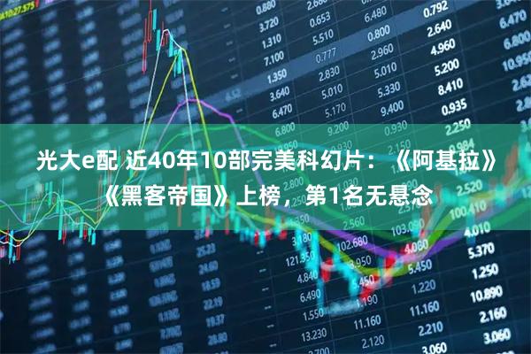 光大e配 近40年10部完美科幻片：《阿基拉》《黑客帝国》上榜，第1名无悬念
